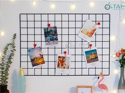 Tấm lưới sắt treo tường trang trí số 08